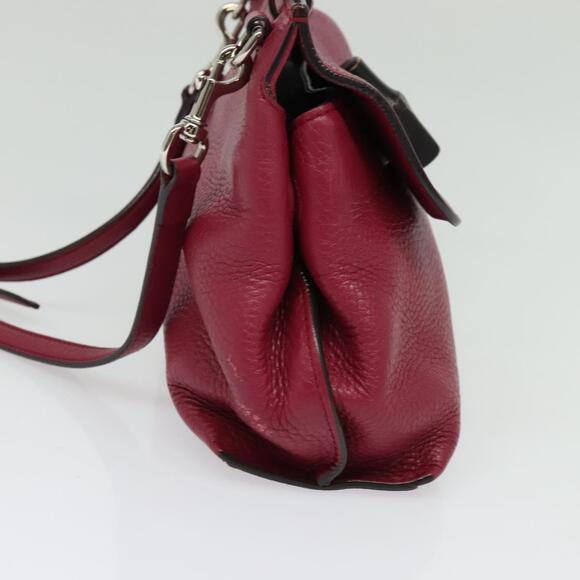 GUCCI Bamboo Daily Hand Bag Leather Pink Silver - Picture 4 of 16